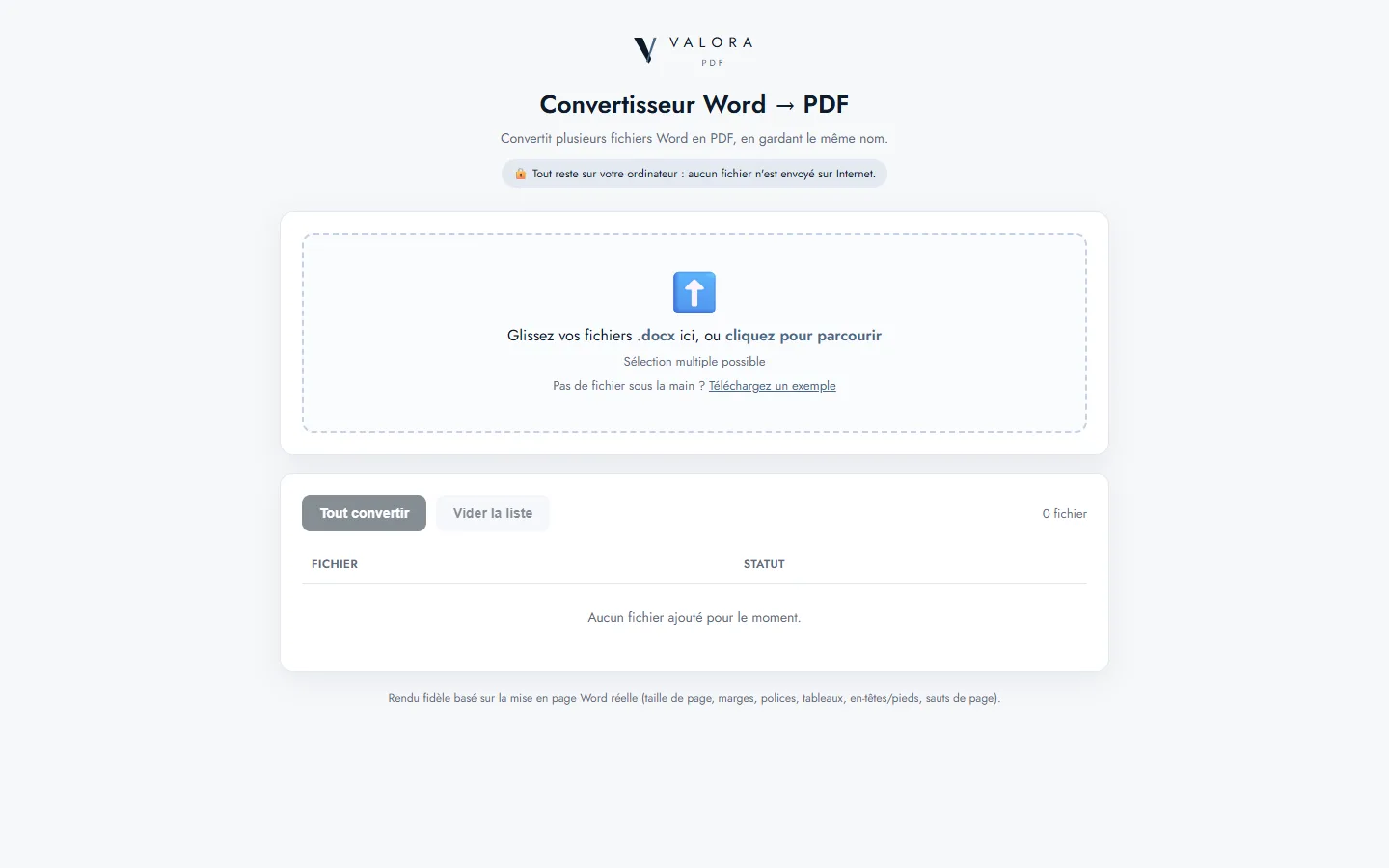 Valora PDF